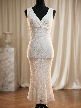 Luxury Runway Elegant Lace Designer Bodycon Wedding Evening Cocktail Sexy Dress